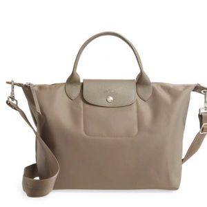 Longchamp Medium Le Pliage Neo Nylon too handle tote